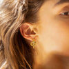 Women's Retro Animal Geometric Stainless Steel Earrings