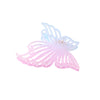 Women's Retro Butterfly Hair Shark Clip With Frosted Gradient Color And Baking Paint Design