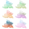 Women's Retro Butterfly Hair Shark Clip With Frosted Gradient Color And Baking Paint Design