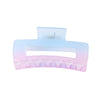 Women's Retro Butterfly Hair Shark Clip With Frosted Gradient Color And Baking Paint Design