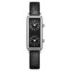 Women's Retro Casual Alloy Case Belt Strap Square Quartz Belt Watch