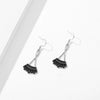 Women's Retro Drop Oil Fanshaped Copper Alloy Stud Earrings