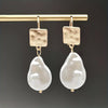 Women's Retro Drop Shape Natural Stone And Green Crystal Earrings Zinc Alloy Enamel Jewelry