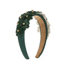 Women's Retro Geometric Glass Diamond Flower Headband Hair Accessories