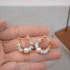 Women's Retro Geometric Ushape Artificial Crystal Handmade Earrings
