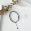 Women's Retro Handmade Multi Layer Round Bead Bracelet In Titanium Steel With Gold Plated Geometric Beaded Design