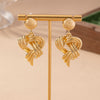 Women's Retro Knot Statement Earrings Exaggerated Metal Fashion Jewelry With A Distinctive Festivalinspired Design