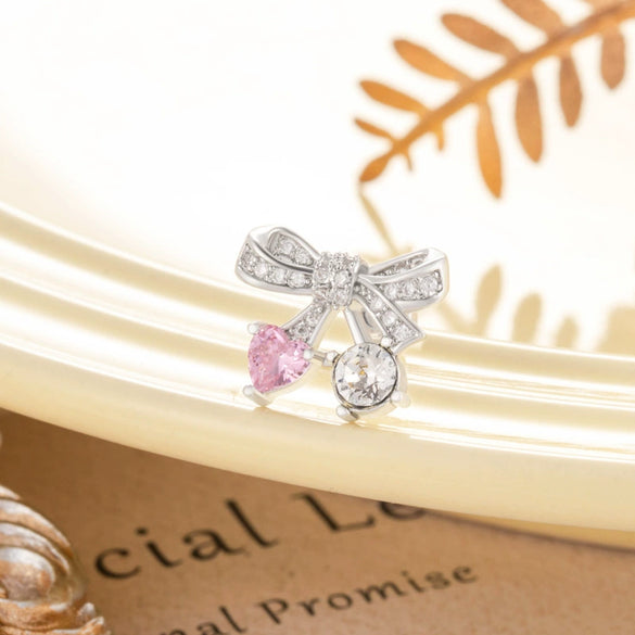 Women's Retro Metal Heart Shape Electroplated Ear Nail
