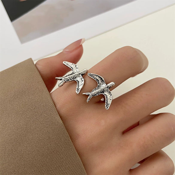 Women's Retro Niche Animal Zodiac Copper Ring