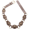 Women's Retro Punk Style Alloy Denim Waist Chain With Geometric Pattern Handmade Decorative Accessories