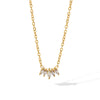 Women's Retro Simple Allmatch Titanium Steel Necklace With Geometric Pattern And Diamond Design