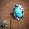 Women's Retro Style Alloy Ring With Geometric Pattern And Electroplating Treatment