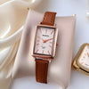 Women's Retro Style Square Zinc Alloy Case And Alloy Strap Quartz Watch