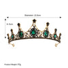 Women's Rhinestone Crown Hollow Alloy Headband Hair Accessories