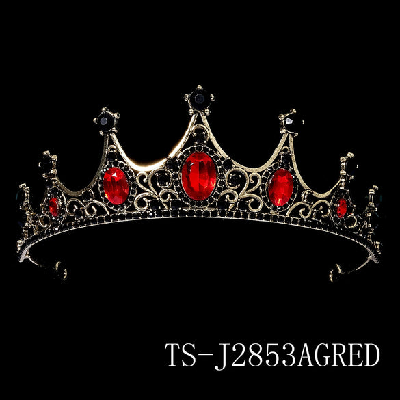 Women's Rhinestone Crown Hollow Alloy Headband Hair Accessories