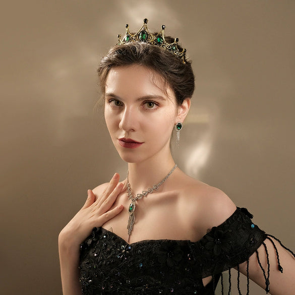 Women's Rhinestone Crown Hollow Alloy Headband Hair Accessories