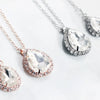 Women's Rhinestone Drop Shape Necklace Earrings And Tassel Body Chain Jewelry Set With Gold Plated Copper And Street Fashion Style