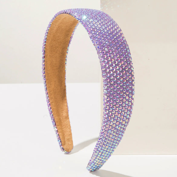 Women's Rhinestone Geometric Sweet Style Seiko Widebrimmed Headband Hair Accessories