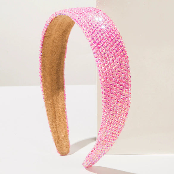Women's Rhinestone Geometric Sweet Style Seiko Widebrimmed Headband Hair Accessories