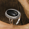 Women's Ring Retro Exaggerated Simple Personality Alloy Geometric Electroplating