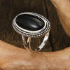 Women's Ring Retro Exaggerated Simple Personality Alloy Geometric Electroplating