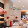 Women's S925 Silver And Alloy Flower Pearl Earrings With Geometric Design And Electroplating