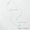 Women's S925 Silver Geometric Clavicle Necklace With Electroplating