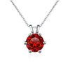 Women's S925 Silver Moissanite Pendant Necklace With Animal Zodiac Pattern And Round Shape Set With Precious Stones