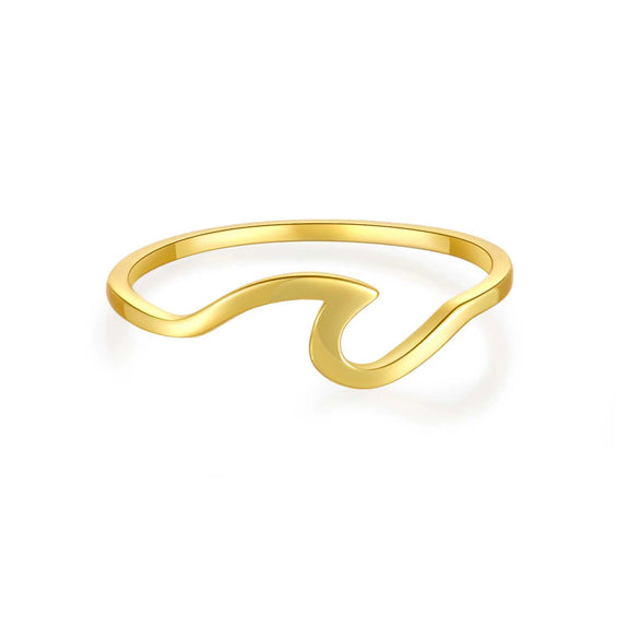 Women's S925 Silver Ring With Laser Cutting Herringbone Large Wave And Bird Head Design Crown Pattern Electroplated With Platinum Or 18K Gold