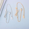 Women's S925 Sterling Silver Bow Bracelet Simple Electroplated Hand Jewelry Elegant Minimalist Accessory