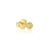 Women's S925 Sterling Silver Flower Zircon Earrings