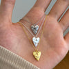 Women's S925 Sterling Silver Geometric Design Light Luxury Clavicle Necklace With Electroplating