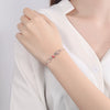 Women's S925 Sterling Silver Geometric Electroplated Bracelet Jewelry