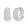 Women's S925 Sterling Silver Geometric Electroplated Retro Earrings