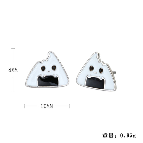 Women's S925 Sterling Silver Geometric Fashion Earrings With Electroplating Design