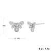 Women's S925 Sterling Silver Geometric Fashion Earrings With Electroplating Design