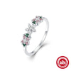 Women's S925 Sterling Silver Geometric Hollow Handmade Ring With Real Gold Plating Electroplating Treatment