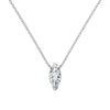 Women's S925 Sterling Silver Geometric Ice Flower Cut Zircon Jewelry Set Ring Necklace Earrings With Electroplating