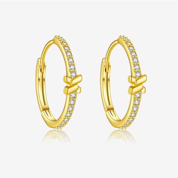 Women's S925 Sterling Silver Jewelry Set With Microinlaid Zircon Bracelet Necklace Earrings Classic Versatile Design