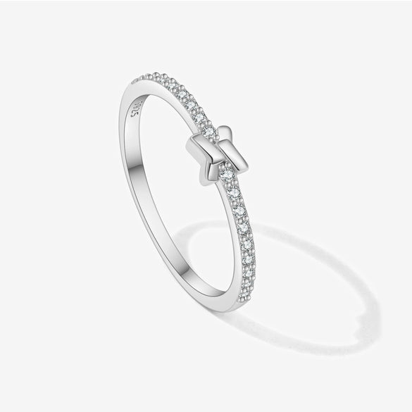 Women's S925 Sterling Silver Jewelry Set With Microinlaid Zircon Bracelet Necklace Earrings Classic Versatile Design