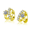 Women's S925 Sterling Silver Moissanite Earrings Set With Diamonds Light Luxury Highend Ear Jewelry