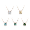 Women's S925 Sterling Silver Moissanite Necklace With Bull Head Style And Snake Bone Chain Round Shape Animals And Zodiac Pattern