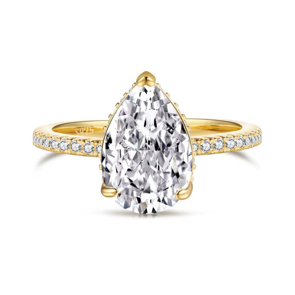 Women's S925 Sterling Silver Ring With Geometric Pattern And Ice Flower Cutting Electroplating Craft