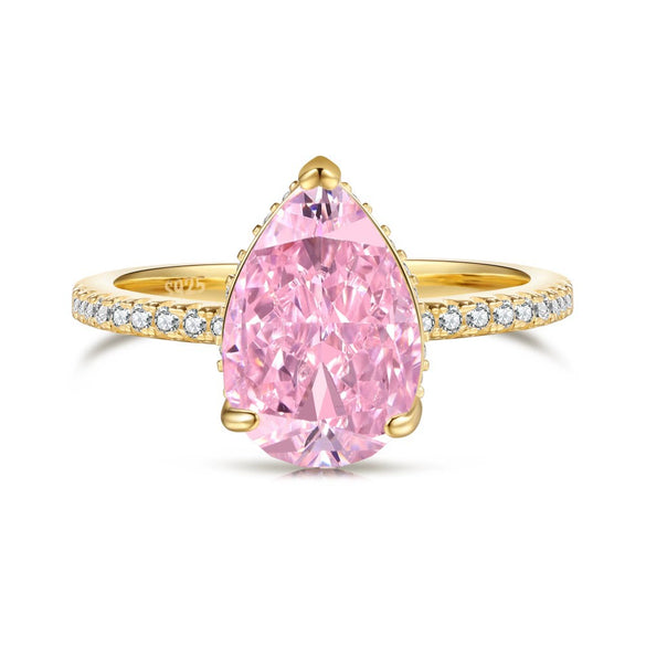 Women's S925 Sterling Silver Ring With Geometric Pattern And Ice Flower Cutting Electroplating Craft