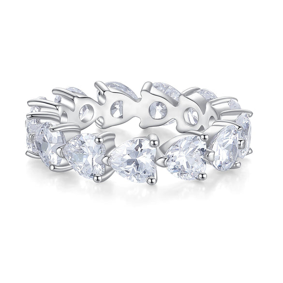 Women's S925 Sterling Silver Volleyball Ring Geometric Style Electroplated