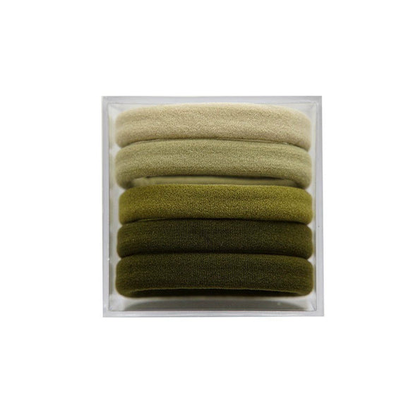Women's Seamless High Elastic Fabric Headband Hair Tie Simple Design For Autumn And Winter