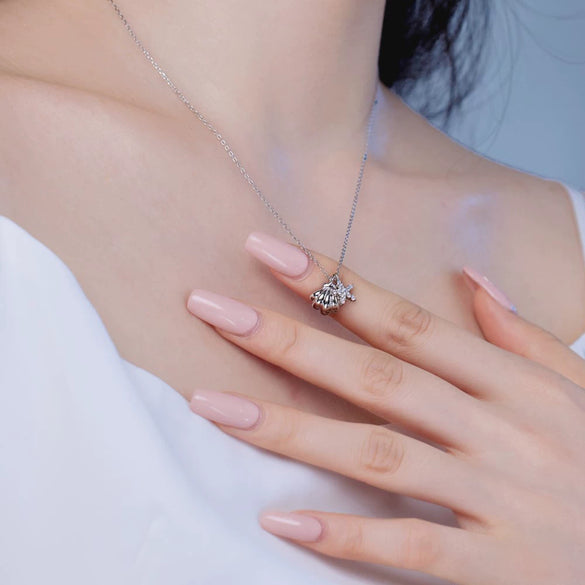 Women's 925 Silver Bracelet With Geometric Pendant And Electroplating Process