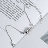 Women's 925 Silver Geometric Bracelet Simple Exquisite Electroplated Hand Jewelry With Minimalist Design