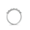 Women's 925 Silver Moissanite Ring With Flower Pattern And Diamond Inlay