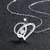 Women's 925 Silver Necklace With Animals And Zodiac Signs Pattern And Zircon Pendant
